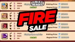 Idle Heroes - This is the Most INSANE Fire Sale We Have Ever Seen?!?!