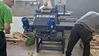 Unique recuting machine for finger jointing lines KUSING NOP-350