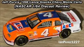 Jeff Purvis&rsquo; 1998 Lance Snacks Chevy Monte Carlo (NASCAR 1/64 Diecast Review)