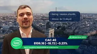 Bourse : Cac40 -0.23% le 16/12, S&eacute;lection du jour : Haussier sur l'action Accor