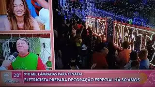 A Casa mais iluminada do Brasil no programa Encontro com Patr&iacute;cia Poeta 🙌👍