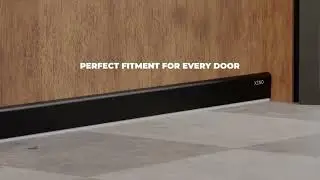 Xeno Auto Door Bottom Seal: Seal the Gaps, Enhance Security! 🔐🚪 | Smart Home Tech 2024
