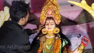 Saraswati murti making full process|mind art pranab 🎨🖌️