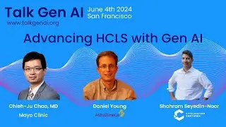 Talk Gen AI: Advancing Healthcare and Life Sciences with Generative AI