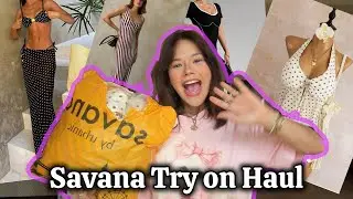 Savana Trendy Outfit Try on Haul 🛍️