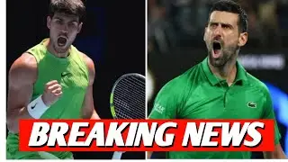 Watch Carlos Alcaraz's emotional reaction to historic Australian Open win against Novak Djokovic