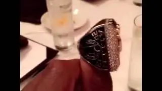 Miami Heat NBA Basketball Championship Ring