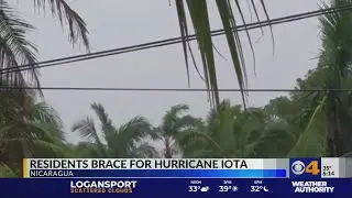 Hurricane Iota makes landfall