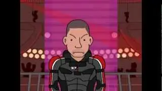 Commander Shepard Tears up the Dance Floor