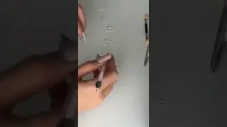 ✨💎 Watch magic happen in timelapse as Georgia Higgs crafts a dazzling full set of crystal nails usin