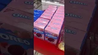🇯🇵🇺🇸オレオいちご味 #oreo #oreostrawberry #tokyo #japan