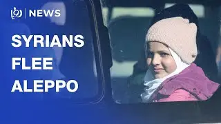 Syrians flee Kurdish-controlled area near Aleppo ahead of army deadline