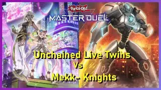 Yu Gi Oh! Master Duel LINK Regulation Event Unchained Live Twins Vs Mekk Knight