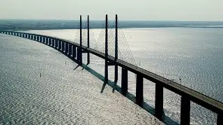 Over the &Oslash;resund 🇸🇪 Bridge and Drogden 🇩🇰 Tunnel: Motorcycle Ride Between Sweden and Denmark