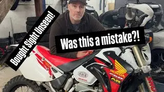 Honda CRM 250 AR - Sight Unseen - Project or just ride it??