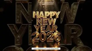 Happy New Year 2026 from Rajgriham || #rajgriham #affordable #happynewyear #3bhk #affordablehousing
