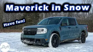 Ford Maverick – FX4 Off-road in the Snow