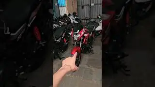 honda shine sp 125 new black & red colour #honda #new bike #shine #sp