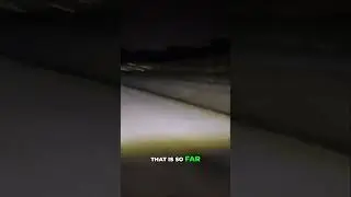 These new offroad fog lights are like laser beams, look how far they shine!