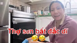 Trở thành thợ sơn bất đắc dĩ 🥰🇨🇦❤️