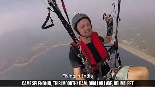 Paraglider Boat Winch Towing | Camp Splendour