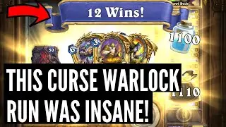 TWELVE wins with Renethal Curse Warlock in the Heroic Wild Brawliseum!