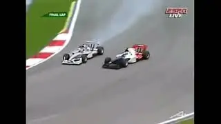 Singapor A1 GP 2005-2006 Final lap Alex Premat - Neel Jani