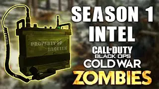 100% SEASON 1 INTEL GUIDE | DIE MASCHINE | COLD WAR ZOMBIES INTEL