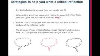 Critical reflection