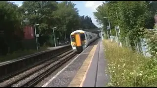 Trains at Maidstone Barracks