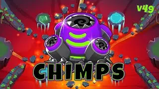 O Expert mais f&aacute;cil?! Infernal CHIMPS Borda Preta - BTD6 - Bloons TD 6