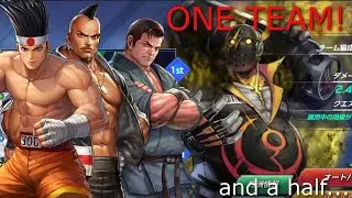 KOF Allstar: YELLOW BOSS/COST 15-30 ONE TEAM CLEAR [CHAIN QUEST]
