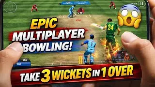 Best Bowling Tricks in Real Cricket 24 Multiplayer | Real Cricket Multiplayer Match #rc24 