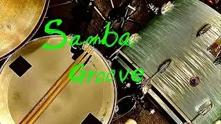 Samba  Drum Beat 10 minutes Backing Track 120 BPM  C