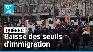 Le Québec réduit ses seuils d’immigration et supprime un programme phare d’accueil