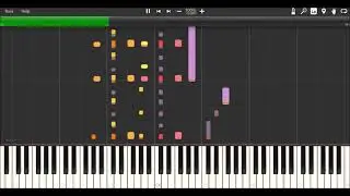 Thomas' Winter Theme On Synthesia (Sudrian Afro)