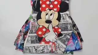 Vestidos Infantis Personagens s&oacute; R$ 15,00 na loja ( link na descri&ccedil;&atilde;o do an&uacute;ncio) #GrudenStore