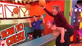 CHEATING AT CIRCUS CIRCUS CARNIVAL GAMES IN LAS VEGAS with Arcadejackpotpro