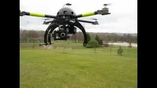 Video of Aeroxcraft GoPro Gimbal in action.