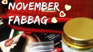 November fabbag 2016| Unboxing|Giveaway product awesome