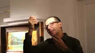 Vivek Radhakrishnan Sir is explaining about the Tempera Paintings done by an artist Avijit Dutta.