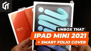 Unbox That Apple iPad Mini 6th Generation (2021) and Electric Orange Smart Folio! iPhone Max-Max...