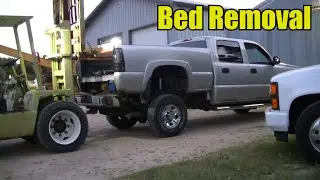 2005 Silverado Duramax Bed Removal