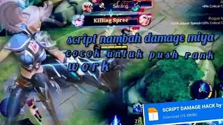 Script Damage up hero miya Auto Win Mobile Legends 2022