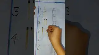 Making 3d romen number 👍#diy #diycrafts #art #crafterrimsha_2507