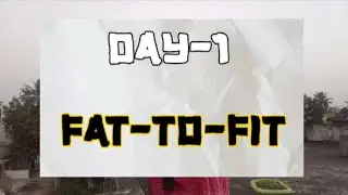 Day1 of Fat-to-Fit series 🤸&zwj;♀️🏋️ #fitness #viral  #dailyvlog #minivlog #fatloss #youtubevideo #yt 