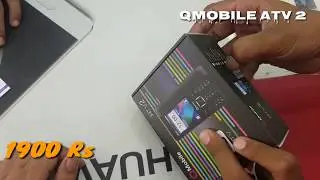 Qmobile Atv 2 unbxing big screen mobile tv hindi/urdu