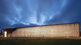 Inside &ldquo;Fyyri&rdquo; Kirkkonummi Library designed by JKMM Architects in Finland