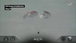 SpaceX Capsule Safely Returns Four Astronauts to Earth