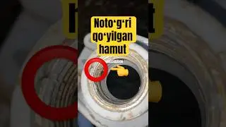 Notoʻgʻri qoʻyilgan hamut  #plumber #котельнаяподключ #service #котел #climate #home #water #suv#ppr